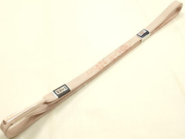 平和屋本店●和装小物 帯締め・帯揚げセット 高麗組 絞り 幾何学模様 金糸 正絹 逸品 未使用 AABL1823ay