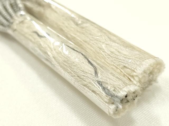 平和屋着物*夏物 和装小物 上質な帯締め 大正十四年創業和装小物の老舗 三ッ杵印 紐の渡敬 レース組 正絹 逸品 未使用 AABL1839ay