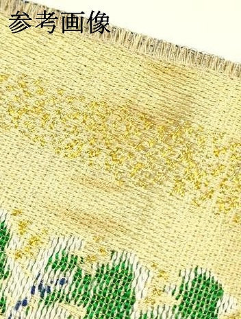 平和屋着物●極上 龍村美術織物 和装小物 卓布 テーブルセンター 壁掛け 「曳山」 金糸 逸品 AABL1888ay