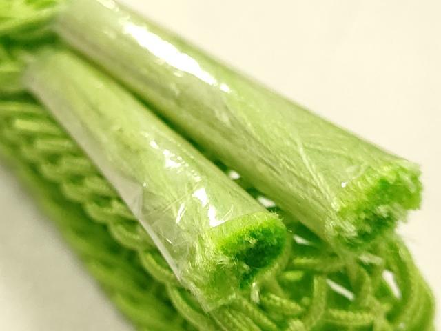 平和屋着物*夏物 和装小物 帯締め・帯揚げセット レース組 霞芝草花地紋 逸品 未使用 AABL1910ay