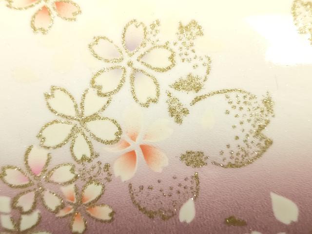 平和屋着物▼和装小物 和装バッグ 振袖用 ハンドバッグ 花柄 金彩 暈し 逸品 AABL1935ay