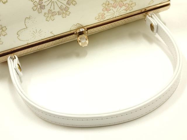 平和屋着物▼和装小物 和装バッグ 振袖用 ハンドバッグ 花柄 金彩 暈し 逸品 AABL1939ay
