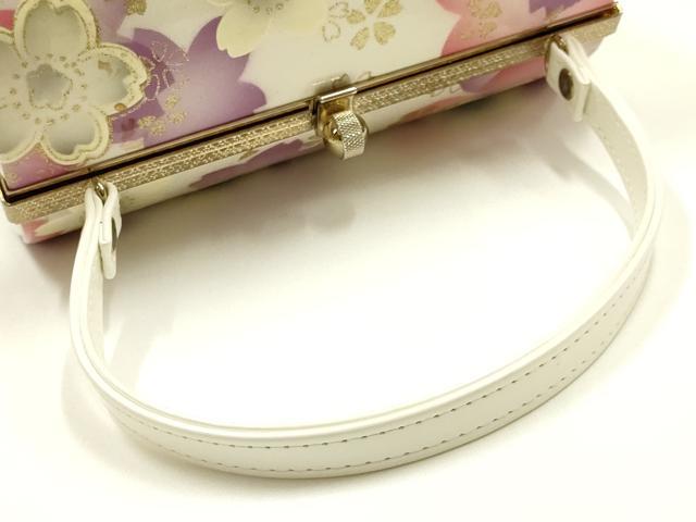 平和屋着物▼和装小物 和装バッグ 振袖用 ハンドバッグ 花柄 金彩 暈し 逸品 AABL1948ay