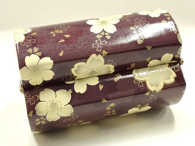 平和屋着物▼和装小物 和装バッグ 振袖用 ハンドバッグ 花柄 金彩 暈し 逸品 AABL1948ay