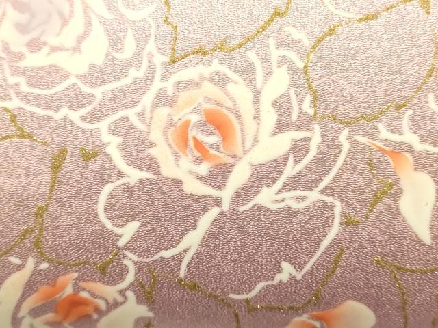 平和屋着物▼和装小物 和装バッグ 振袖用 ハンドバッグ 花柄 金糸 逸品 AABL1951ay
