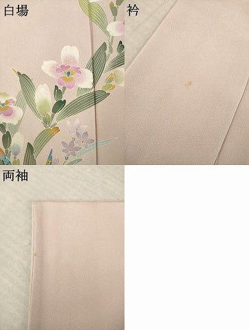 平和屋着物●本加賀友禅作家 牧野顕三 訪問着 スイートスマイル 暈し染め 証紙付き 正絹 逸品 AABL2032ck