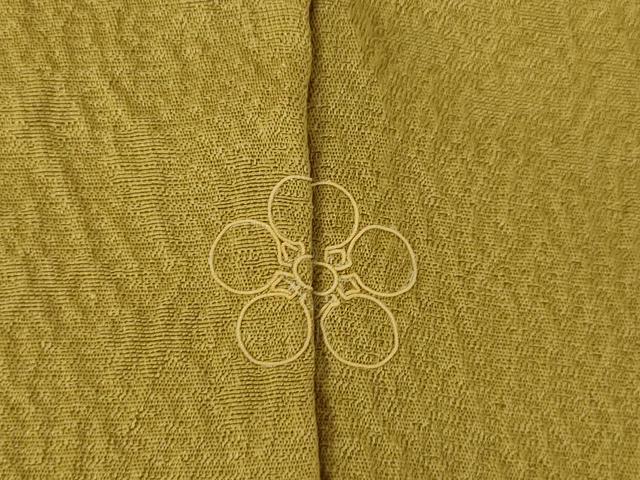 平和屋着物●訪問着 辻が花 中国三大刺繍 相良刺繍 総刺繍 舞花文 銀糸 正絹 逸品 AABL2049ck