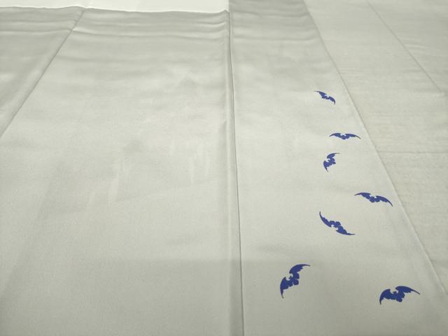 平和屋着物●着物デザイナー 井尻学 訪問着 杜若 正絹 逸品 AABL2070ck