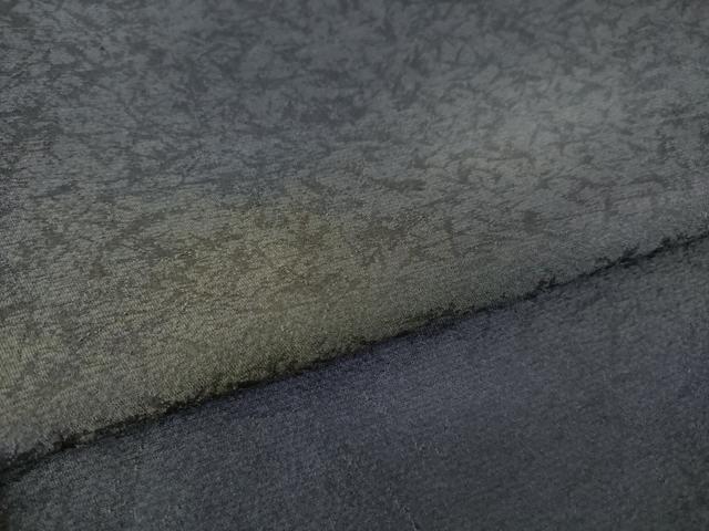 平和屋着物●上質な小紋 霞文 暈し染め 正絹 逸品 AABL2080ck