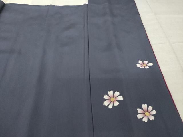 平和屋着物●訪問着 草花文 暈し染め 金彩 正絹 逸品 AABL2090ck