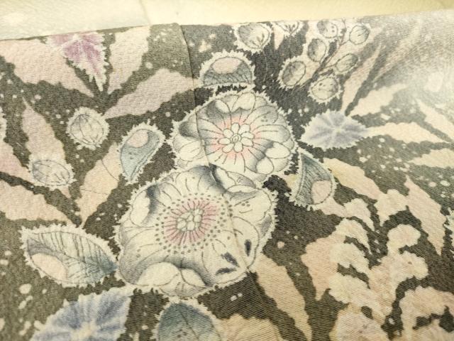 平和屋着物●訪問着 辻が花 舞花文 暈し染め やまと誂製 正絹 逸品 AABL2093ck