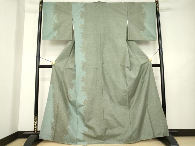 平和屋着物●本場大島紬 染大島 訪問着 間道 正絹 逸品 AABL2119ck