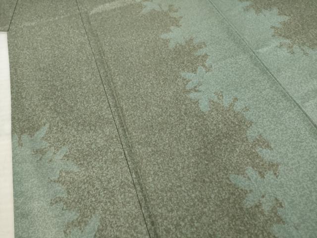 平和屋着物●本場大島紬 染大島 訪問着 間道 正絹 逸品 AABL2119ck