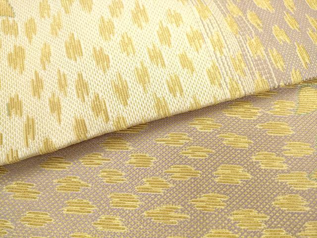 平和屋着物●つけ帯 献上白樺文 金華山織 金糸 正絹 逸品 AABL2212pf