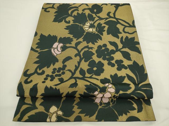 平和屋着物◎六通柄京袋帯 更紗花文 AABL2223pf