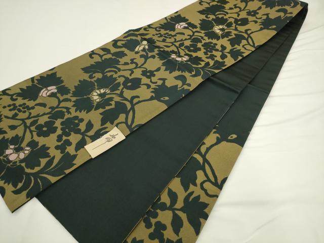 平和屋着物◎六通柄京袋帯 更紗花文 AABL2223pf