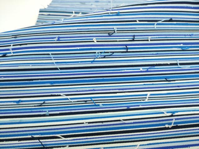 平和屋着物●爪掻き本綴れ 八寸名古屋帯 横段文 正絹 逸品 AABL2466pf