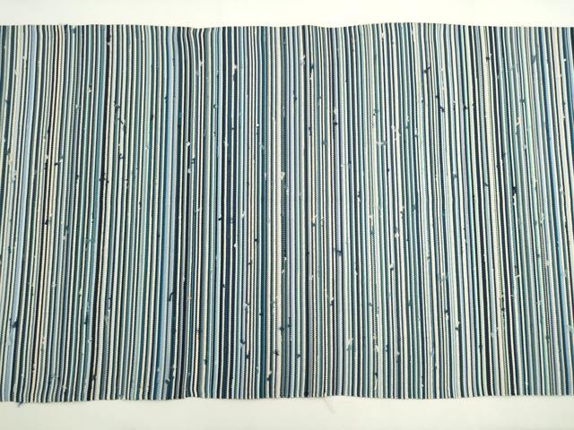 平和屋着物●爪掻き本綴れ 八寸名古屋帯 横段文 正絹 逸品 AABL2493pf