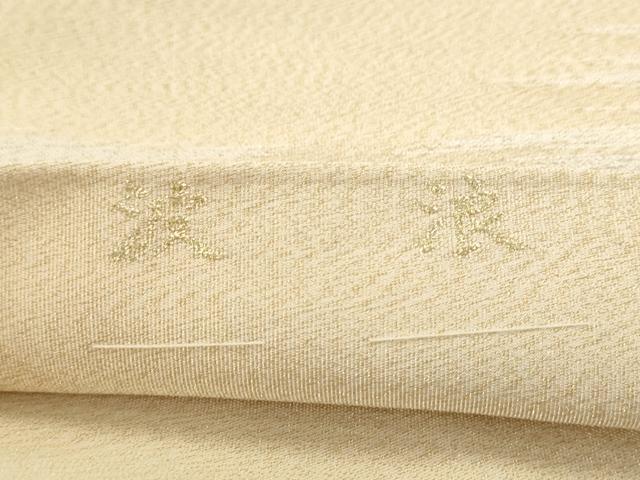 平和屋着物●綴れ 太鼓柄袋帯 波浪 正絹 逸品 AABL2519pf