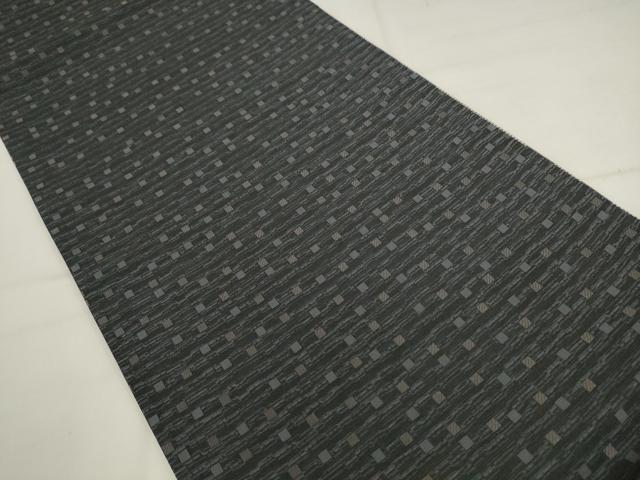 平和屋着物●両面全通柄袋帯 間道 正絹 逸品 AABL2523pf