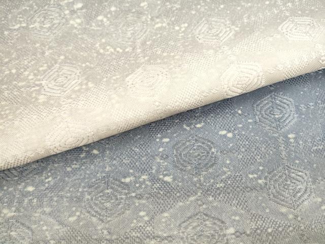 平和屋着物●全通柄袋帯 亀甲霞文 正絹 逸品 AABL2526pf