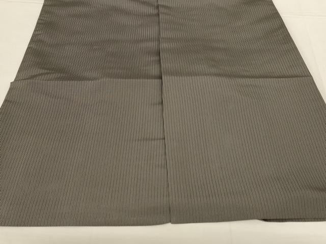 平和屋着物*夏物 男性 茶喜仙台平 馬乗り袴 縦絽 縞 正絹 逸品 AABL2625jd