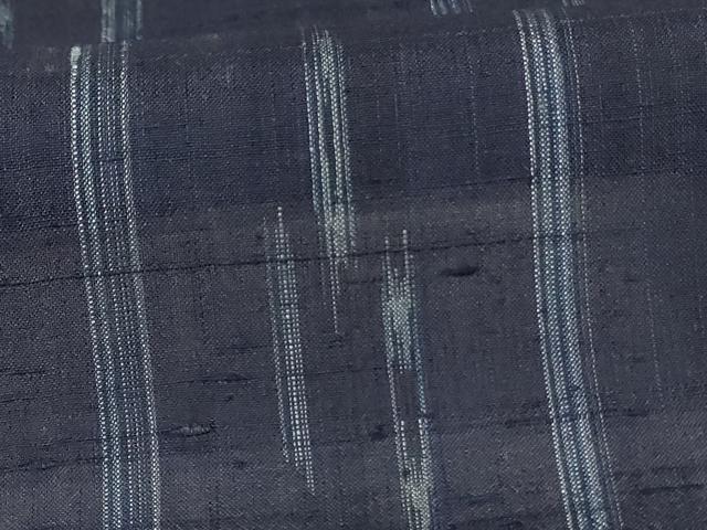 平和屋着物*夏物 紗紬 間道 正絹 逸品 AABL2687jd