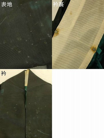 平和屋着物*夏物 小紋 風通紗 流水文 正絹 逸品 AABL2708jd