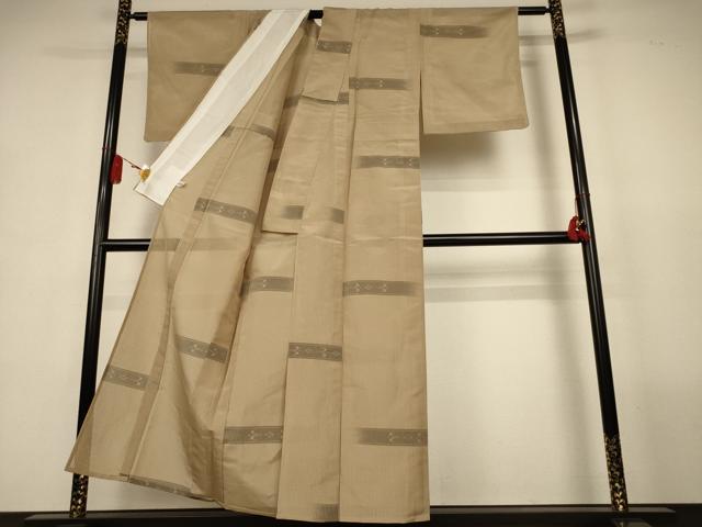 平和屋着物*夏物 絽芭蕉 琉球絣文 証紙付き 正絹 逸品 AABL2710jd
