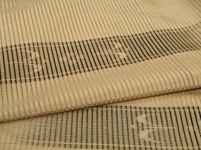 平和屋着物*夏物 絽芭蕉 琉球絣文 証紙付き 正絹 逸品 AABL2710jd