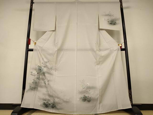 平和屋着物*夏物 訪問着 絽 紫陽花 暈し染め 正絹 逸品 AABL2723jd