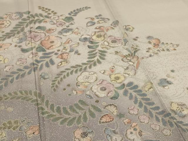 平和屋着物*夏物 訪問着 絽 辻が花 暈し染め 金彩 正絹 逸品 AABL2725jd