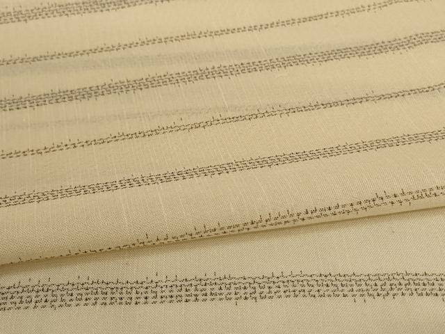 平和屋着物*夏物 結城紬 夏結城 縞 正絹 逸品 AABL2741jd
