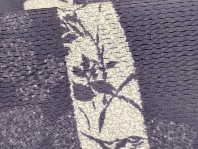 平和屋着物*夏物 小紋 絽 花間道 正絹 逸品 AABL2744jd