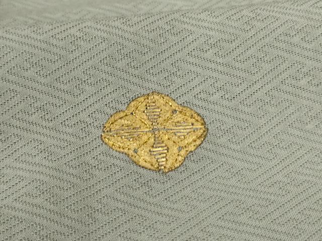 平和屋着物*夏物 訪問着 紗綾形紋紗 竹屋町刺繍 抽象文 金彩 正絹 逸品 AABL2789jd