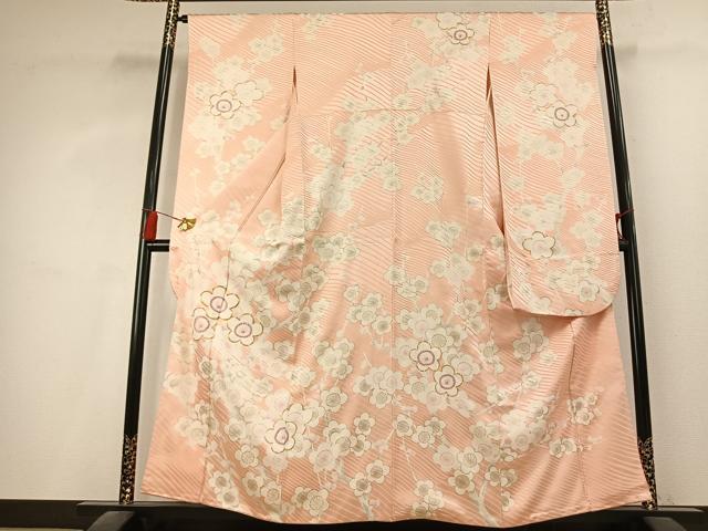 平和屋着物●豪華振袖 駒刺繍 枝梅文 金彩 やまと誂製 正絹 逸品 AABL2805fy
