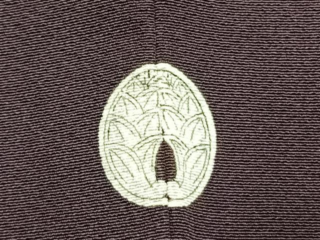 平和屋着物●上質な色無地 似せ紫色 正絹 逸品 AABL2901fy