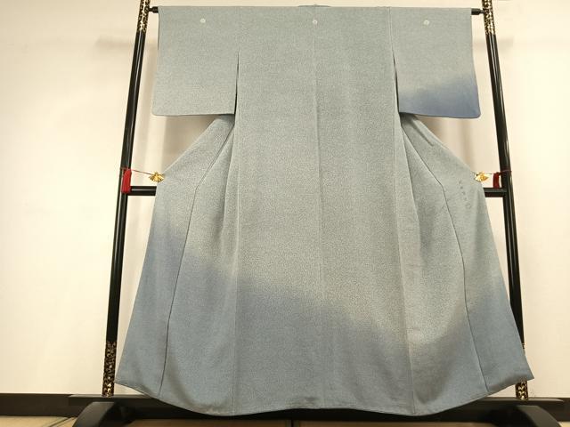 平和屋着物●東京友禅 熊谷温 訪問着 霞文 暈し染め 鬼しぼ縮緬 正絹 逸品 AABL2966fy
