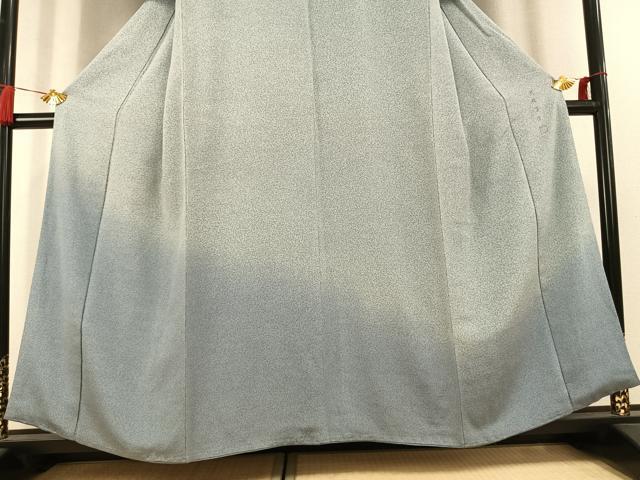 平和屋着物●東京友禅 熊谷温 訪問着 霞文 暈し染め 鬼しぼ縮緬 正絹 逸品 AABL2966fy