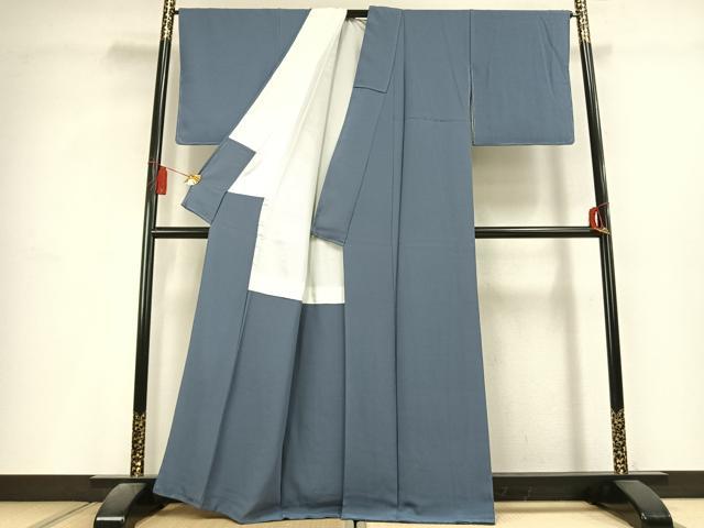平和屋着物●上質な色無地 薄花色 正絹 逸品 未使用 AABL2969fy