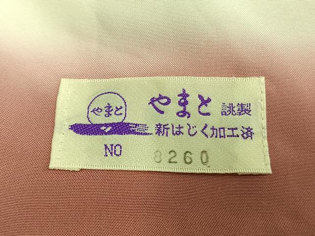 平和屋着物●訪問着 総刺繍 舞桜文 金銀糸 銀通し地 やまと誂製 正絹 逸品 AABL2983fy