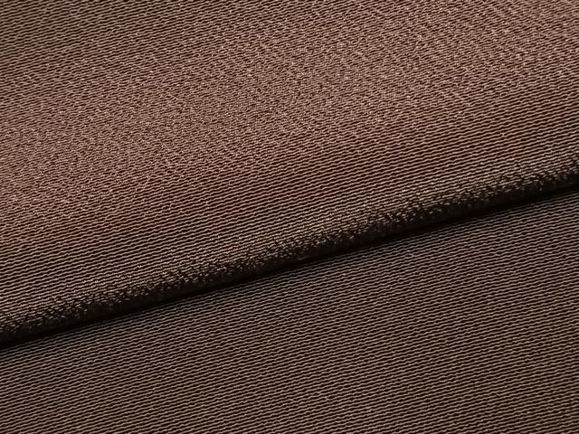 平和屋着物●上質な色無地 煤竹色 正絹 逸品 未使用 AABL2995fy