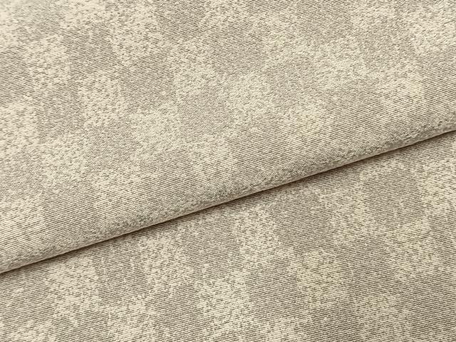 平和屋着物●上質な小紋 市松文様 正絹 逸品 AABL3015fy