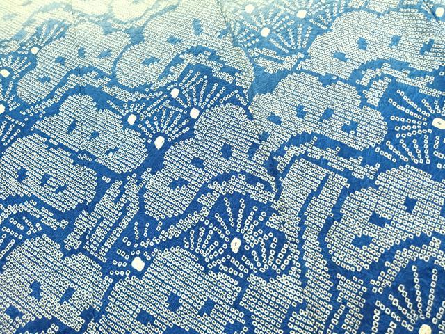 平和屋着物●豪華振袖 総絞り 松 暈し染め 正絹 逸品 AABL3020fy