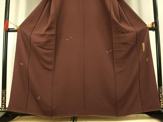 平和屋着物●世界的人形師 辻村寿三郎 ジュサブロー 訪問着 舞桜文 正絹 逸品 AABL3031fy