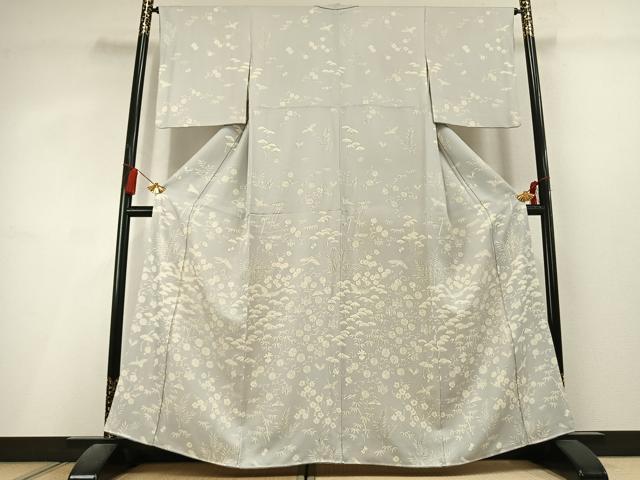 平和屋着物●訪問着 松竹梅 飛鳥文 正絹 逸品 AABL3051fy