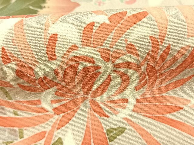 平和屋着物●訪問着 友禅 作家物 枝花文 暈し染め 正絹 逸品 AABL3052fy