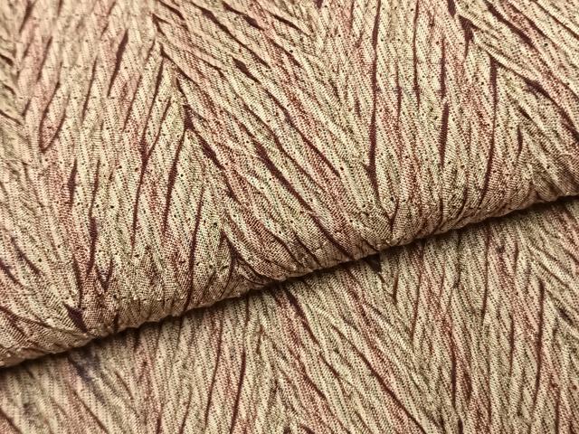 平和屋着物●上質な紬 杢目絞り 正絹 逸品 未使用 AABL3061fy