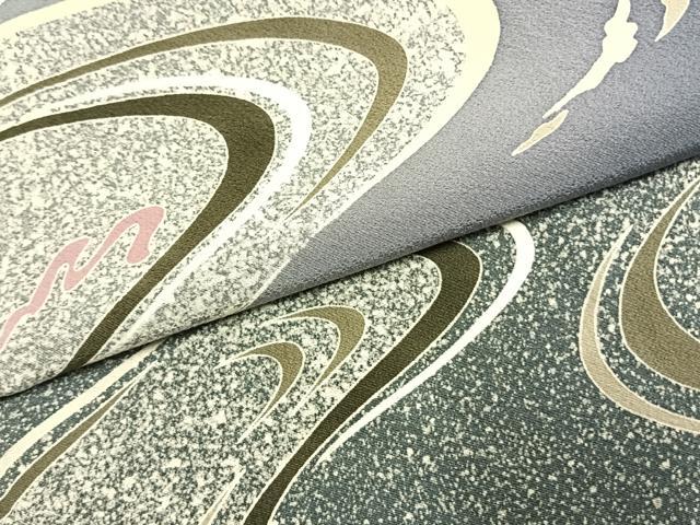 平和屋着物●訪問着 流水文 暈し染め 正絹 逸品 AABL3069fy