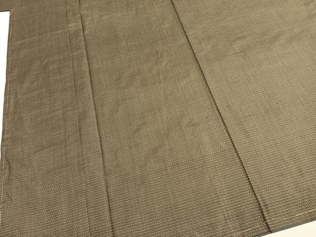 平和屋着物●男性 本場大島紬 アンサンブル 100亀甲 総詰め 正絹 逸品 未使用 AABL3106fy